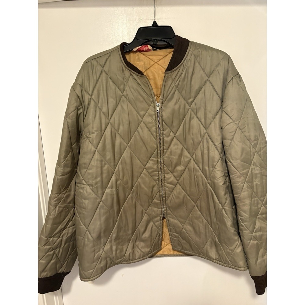 Vintage Thermal Samco Zip up Jacket Size L
